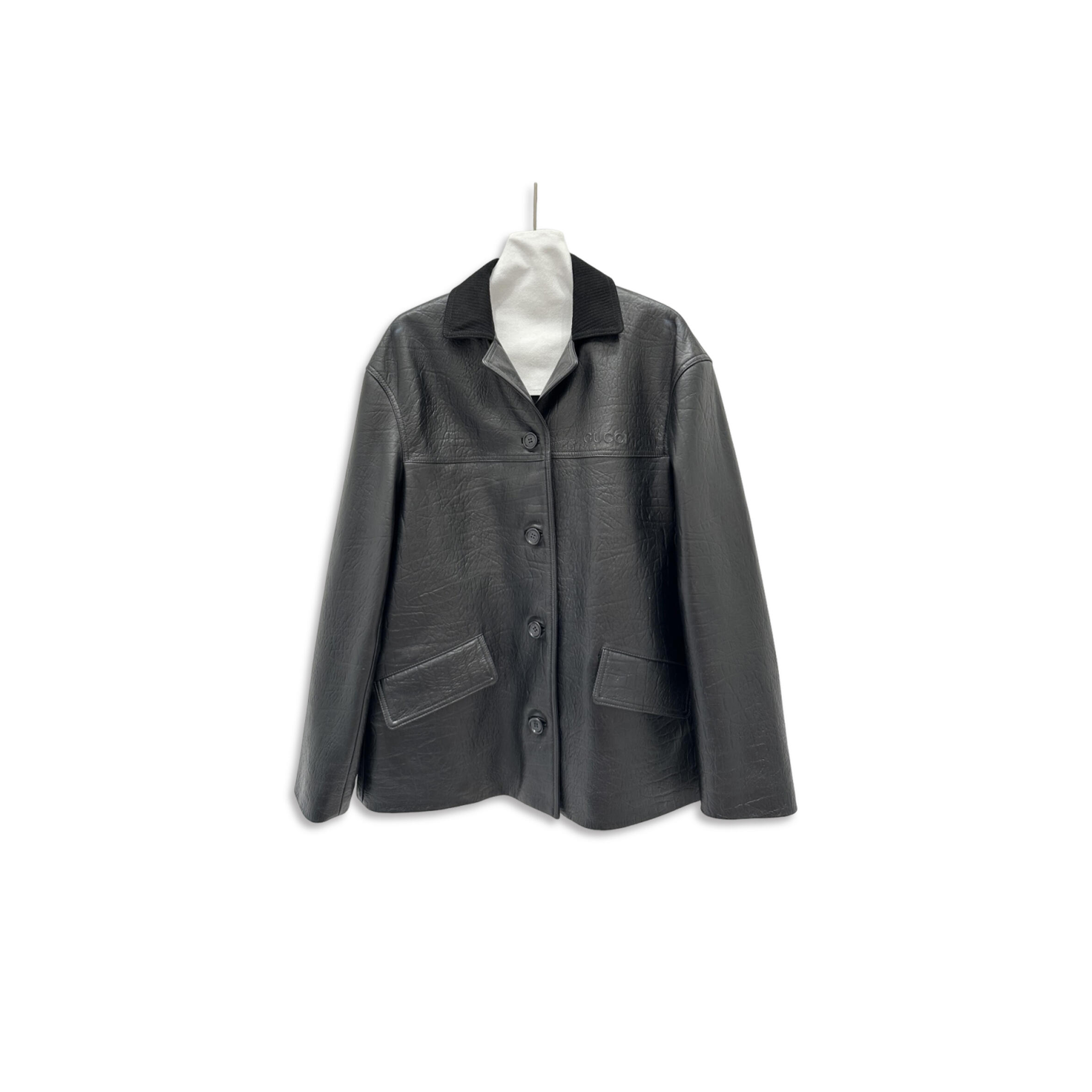 GUCCI LEATHER JACKET 815822